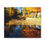 Thumbnail: Canvas Wall Art - Autumn Water Reflection on Stretched Canvas