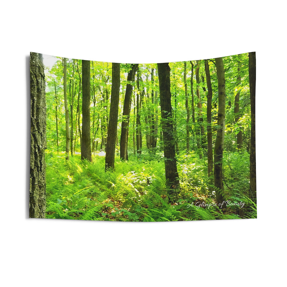 Peaceful Woods Indoor Wall Tapestry