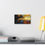 Thumbnail: Canvas Wall Art - Autumn Water Reflection on Stretched Canvas