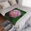 Thumbnail: Pink Hydrangea Microfiber Blanket