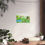 Thumbnail: Abandoned Church On An Early Spring Morning Watercolor Art Poster