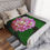 Thumbnail: Pink Hydrangea Microfiber Blanket