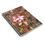 Thumbnail: Raindrops on Pink Blossoms Spiral Notebook - Ruled Line