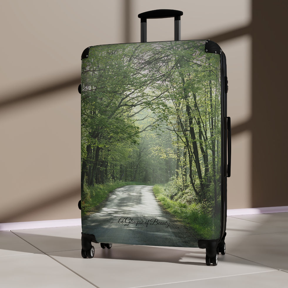 Misty Morning Suitcase