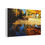 Thumbnail: Canvas Wall Art - Autumn Water Reflection on Stretched Canvas