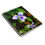 Thumbnail: Dew Drops on Violet Blossom Spiral Notebook - Ruled Line
