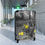Thumbnail: Suitcase Daffodils Monochrome Background Suitcase