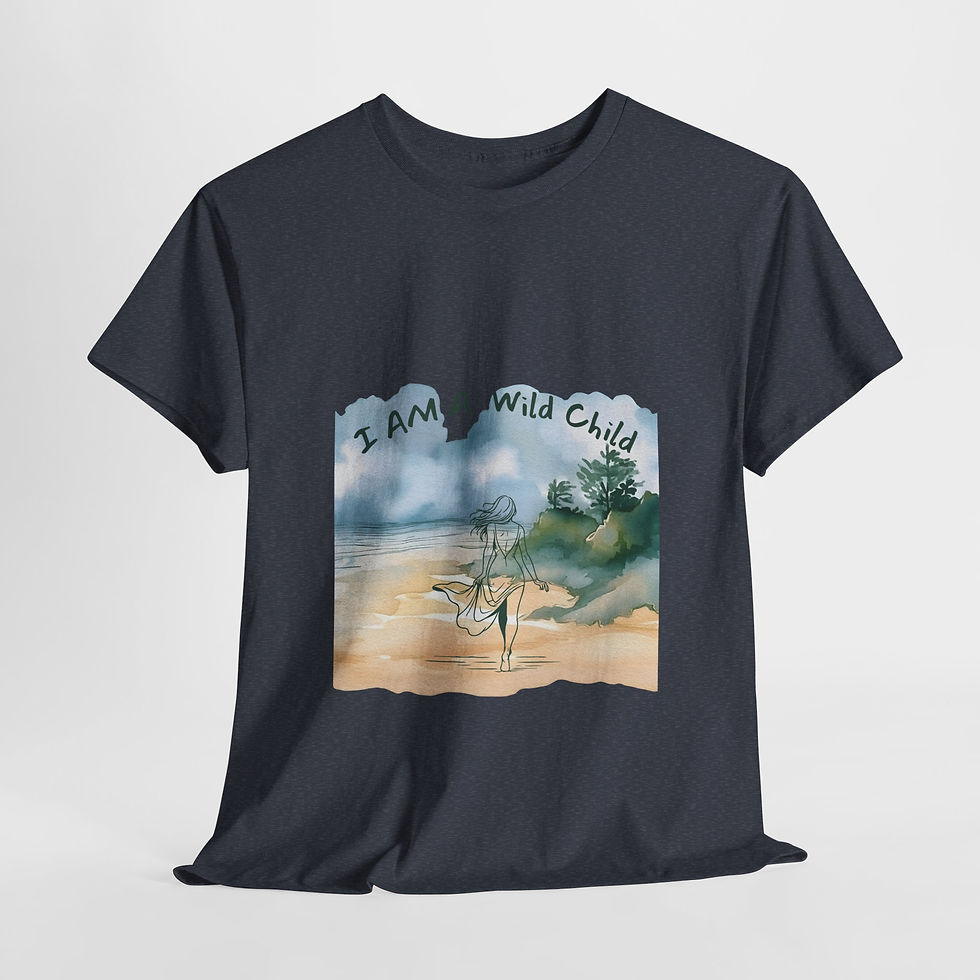 I Am A Wild Child Unisex Heavy Cotton Tee