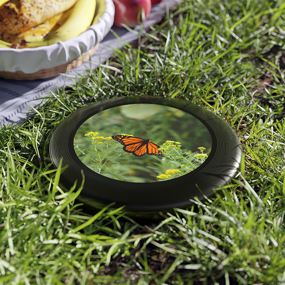 Wham-O Frisbee Monarch Butterfly Frisbee