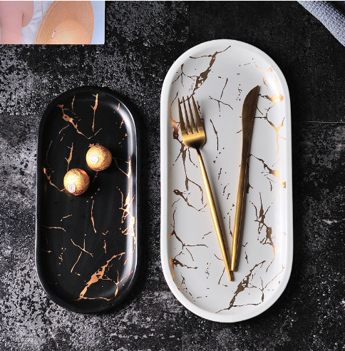 Thumbnail: Nordic Style Fish Plate - Creative Ceramic Dish