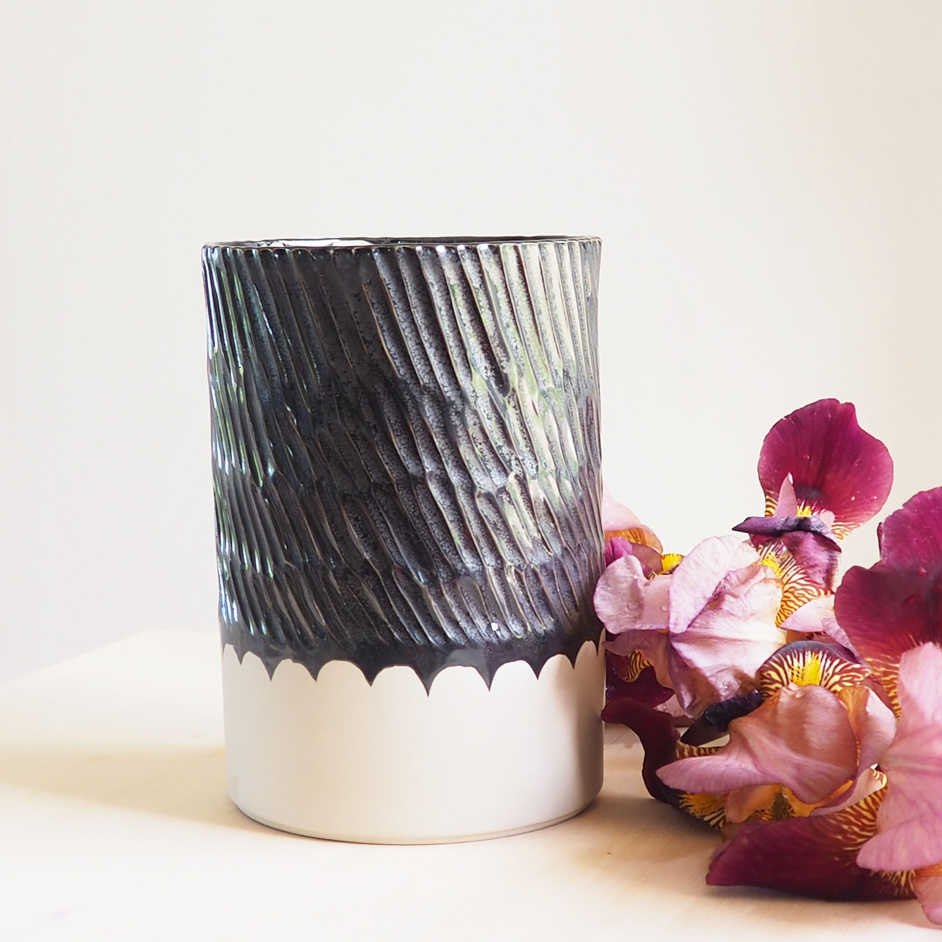 Vase Métal Mouvement