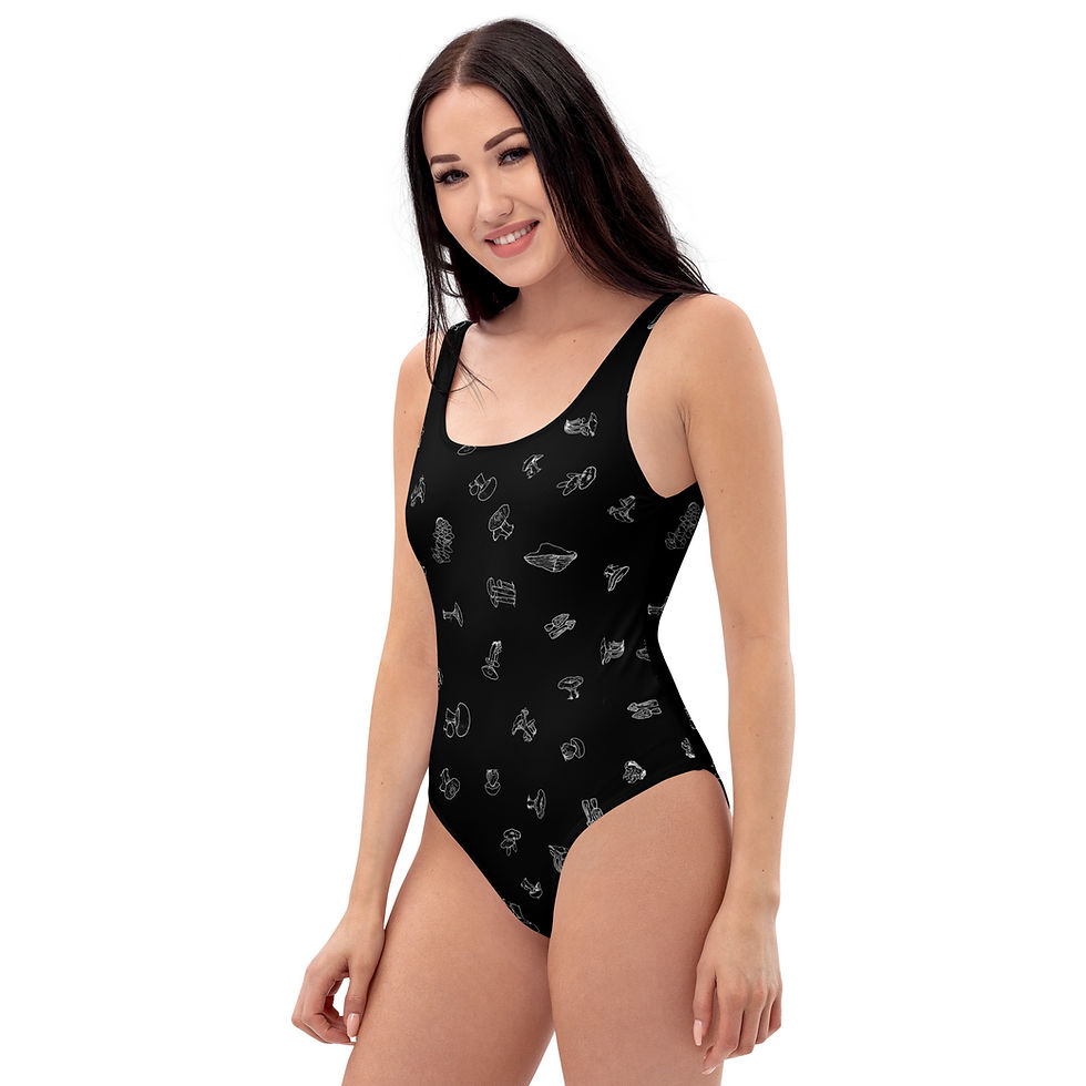 Thumbnail: MUSHROOM ONE-PIECE SWIMSUIT