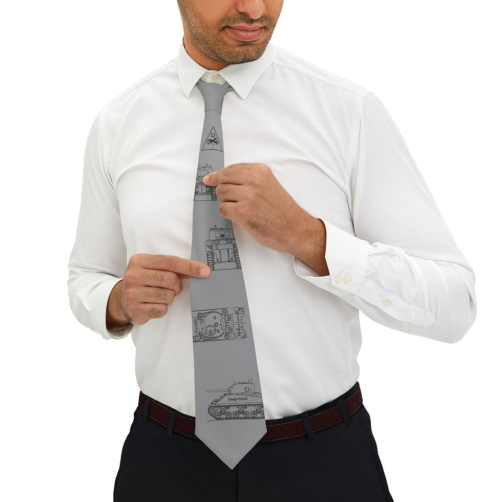 Thumbnail: Gray Necktie
