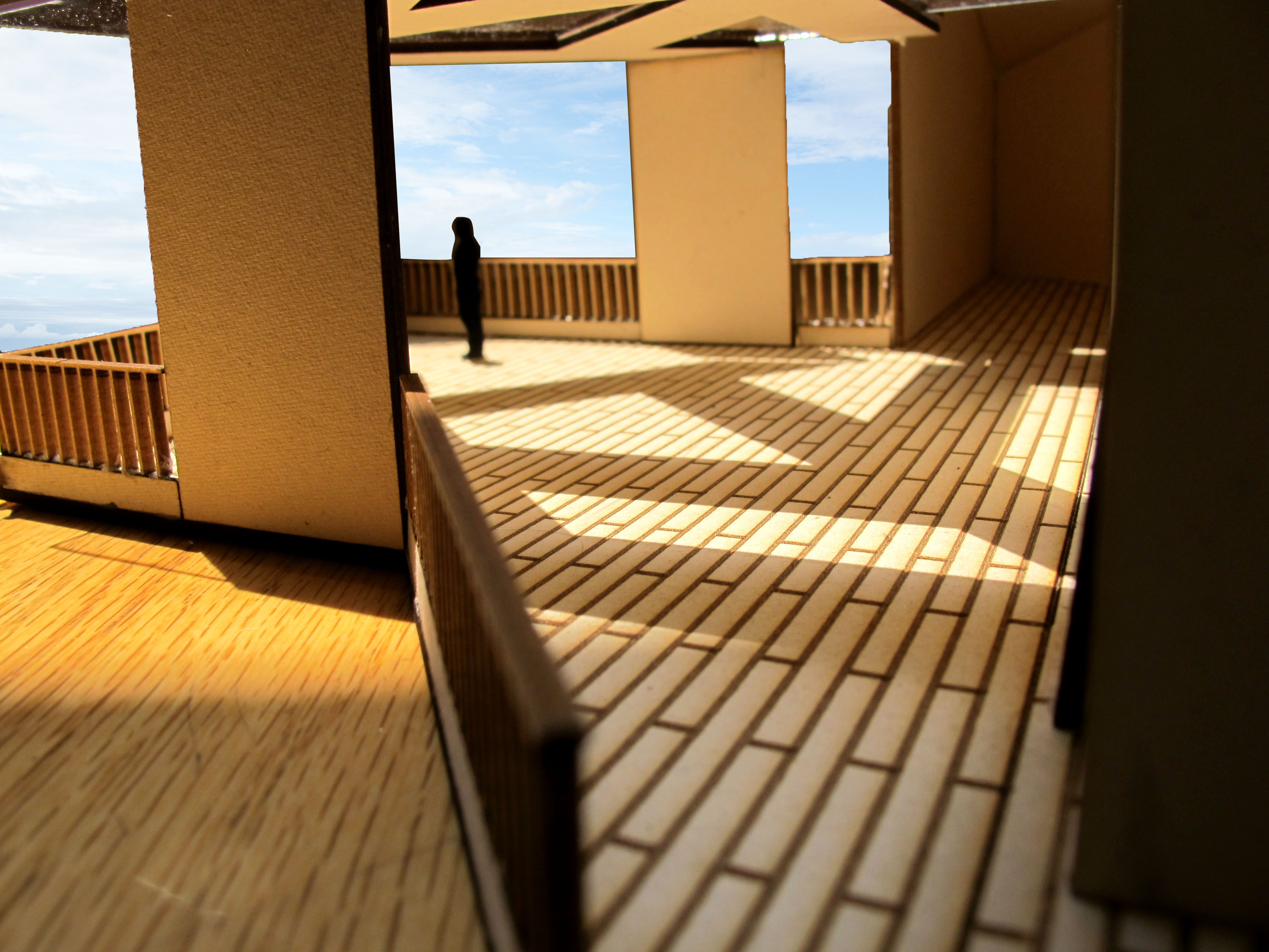Second Floor Scale Model