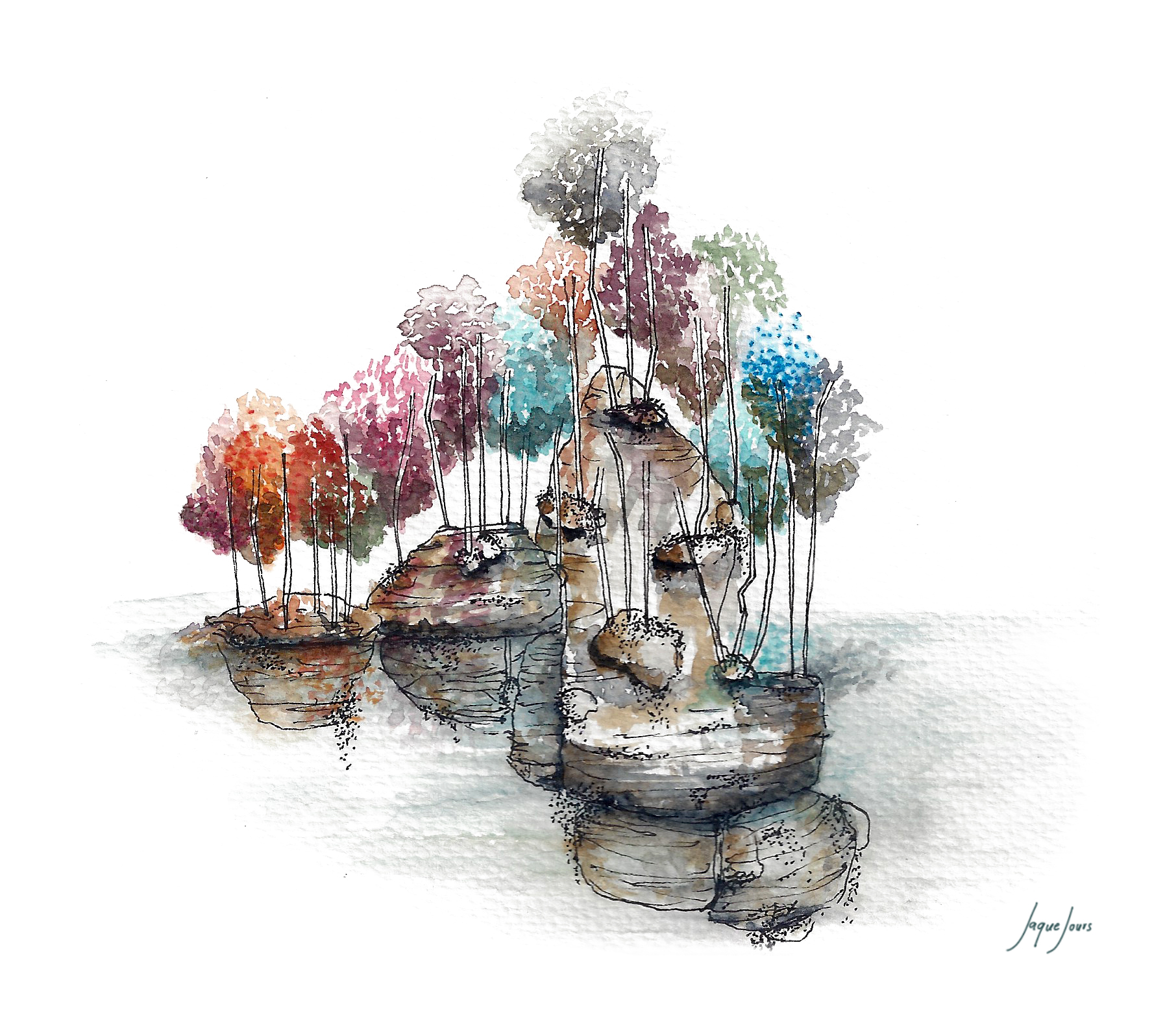 Colored Trees