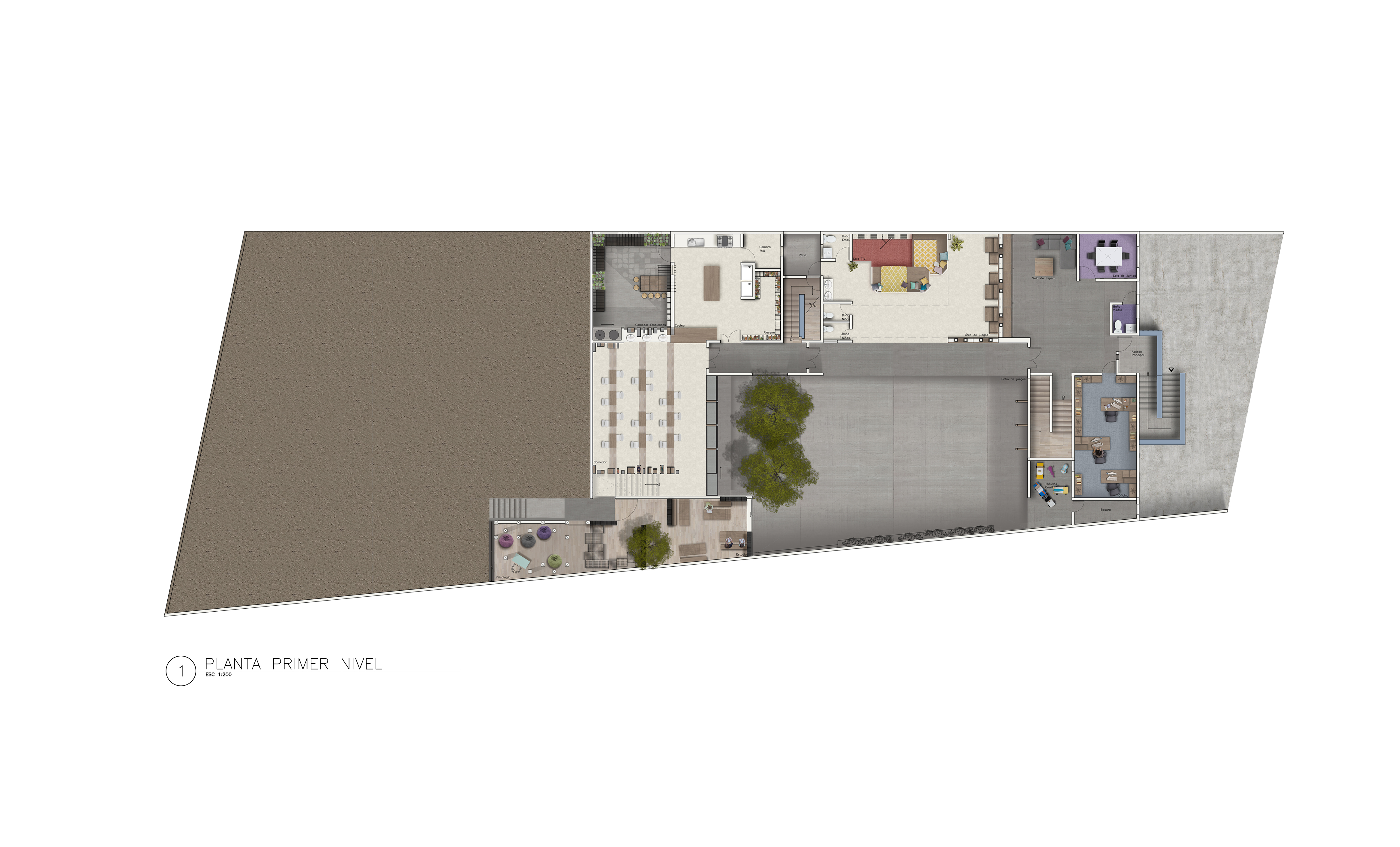 First Floor Color Plan