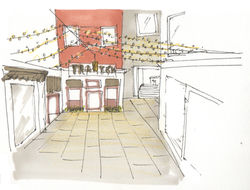 Corner in Venice Sketch