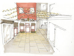 Corner in Venice Sketch