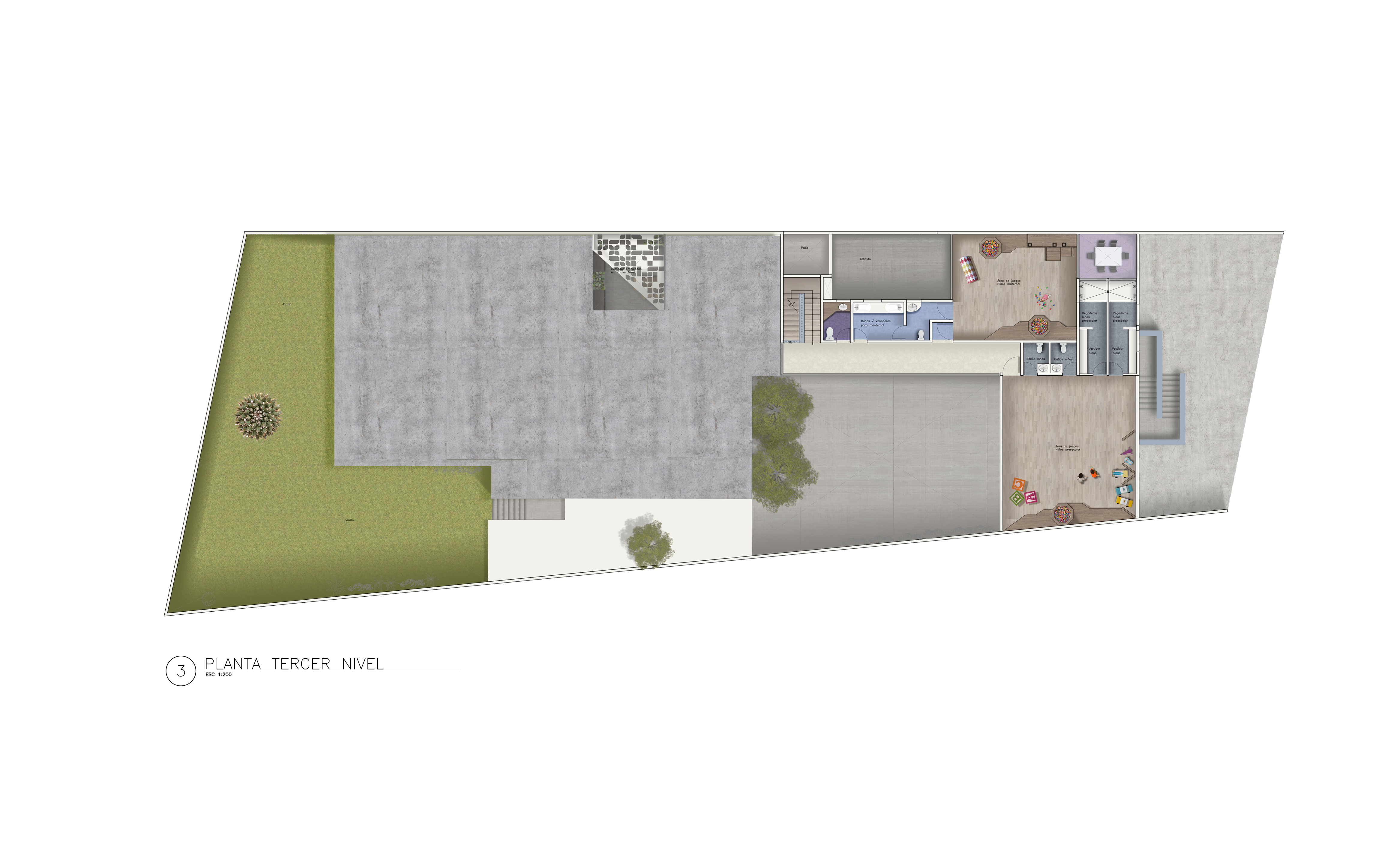 Third Floor Color Plan