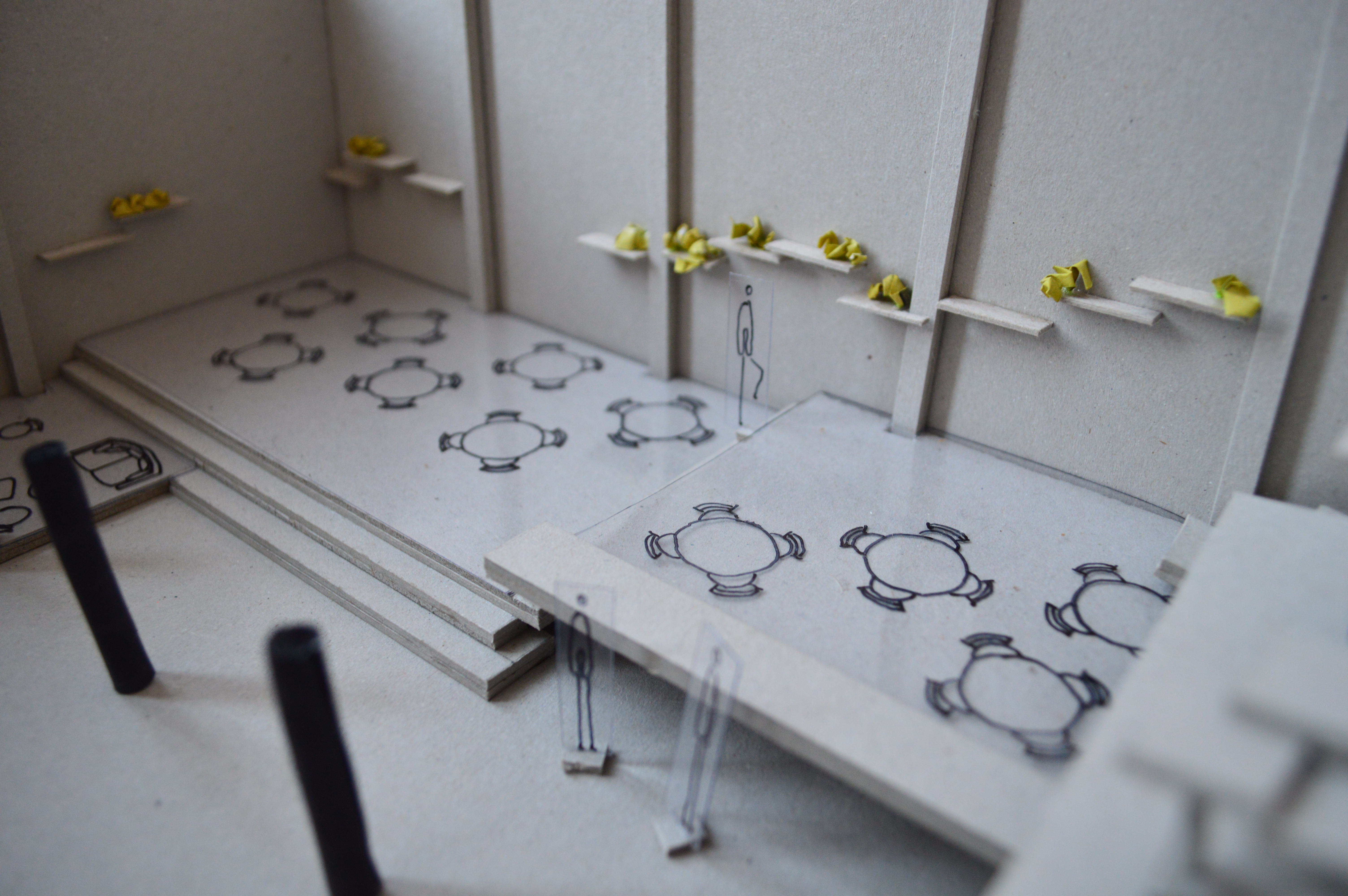 First Floor Scale Model