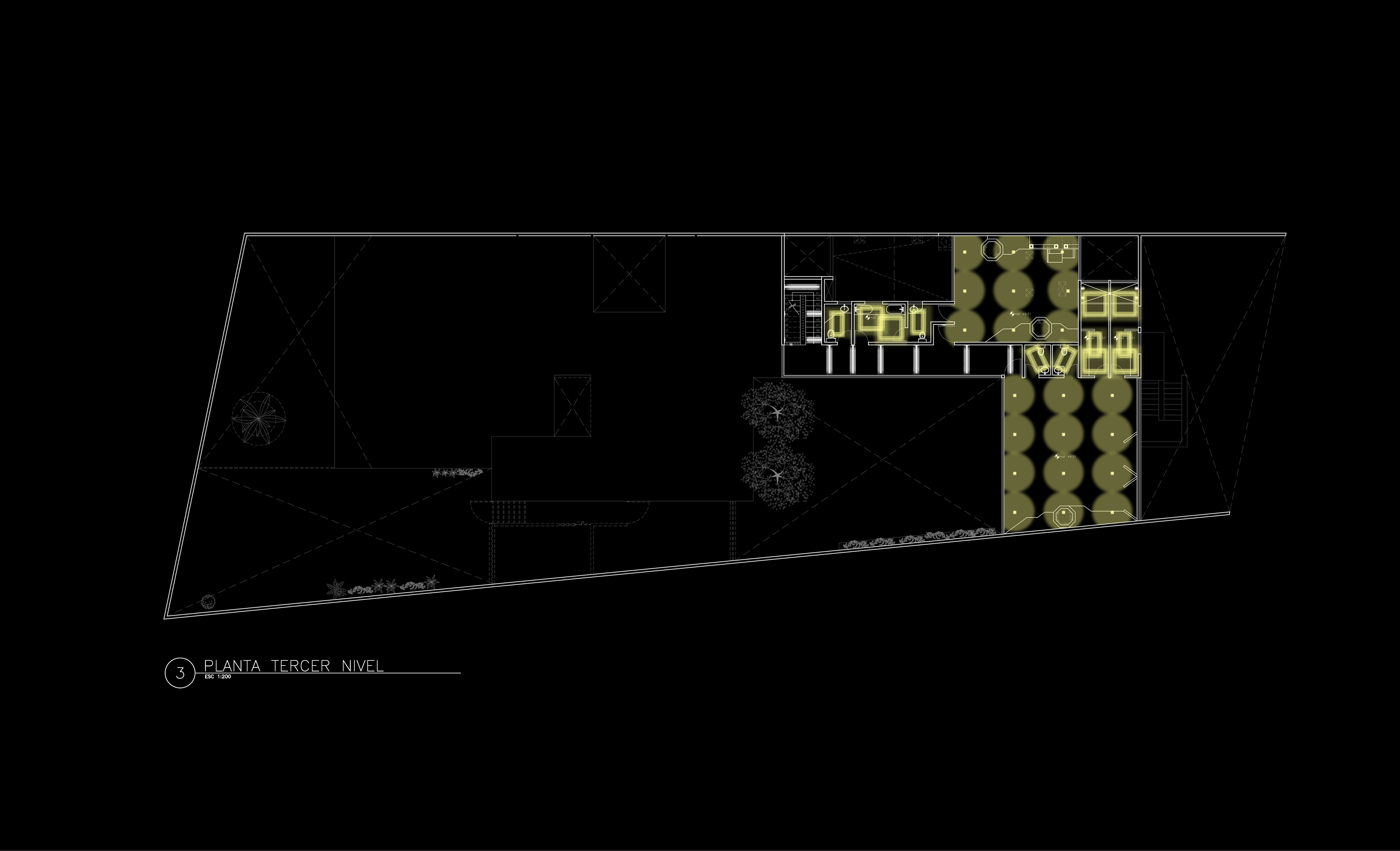 Third Floor Light Color Plan