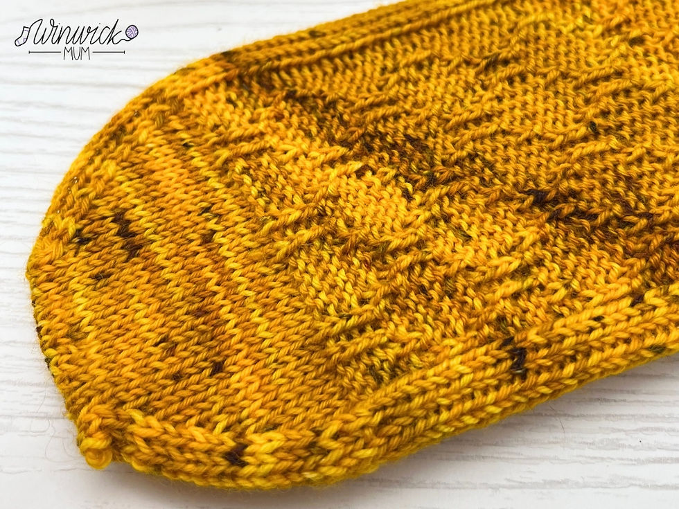 Thumbnail: Sun Spot Socks: Winwick Mum Pattern