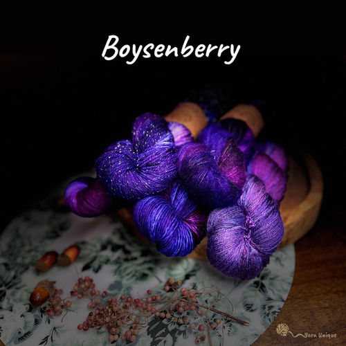 Boysenberry Yarn Unique