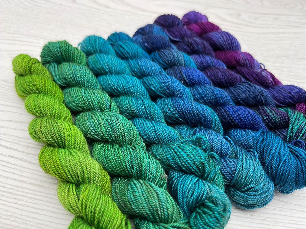 Thumbnail: Aurora Collection: Mini Skeins (140g)