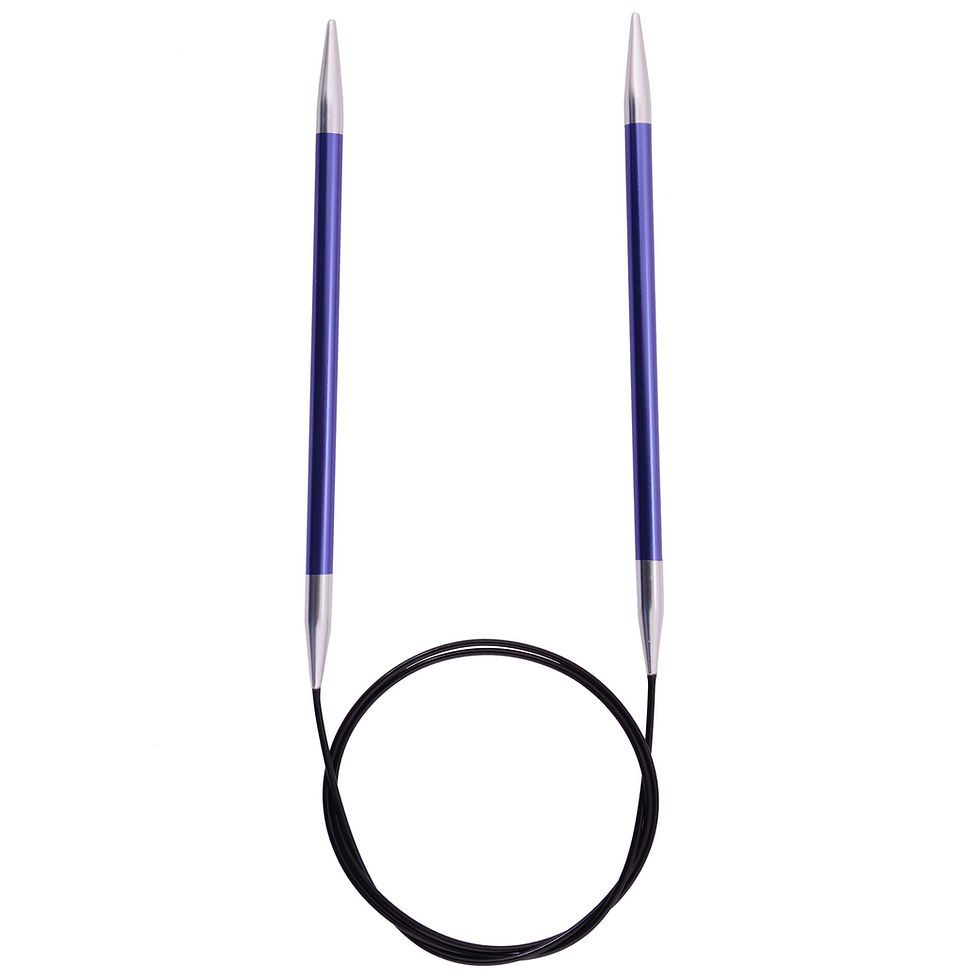 Thumbnail: Knitpro Zing: 40cm Fixed Circular Knitting Needles