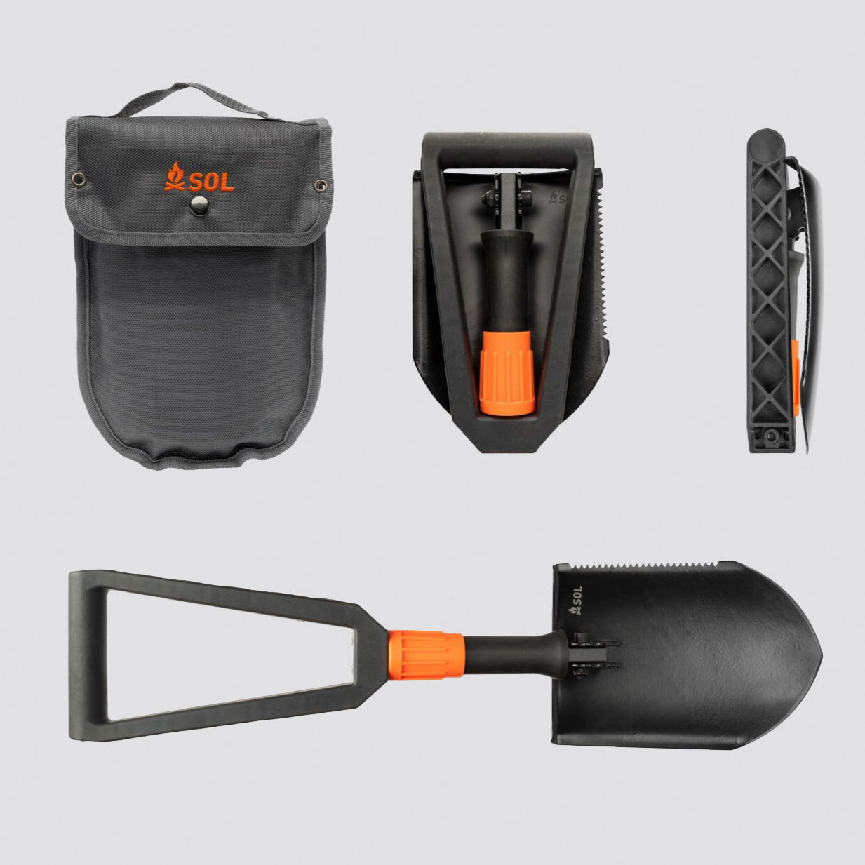 SOL Survival Carbon Steel 露營折鏟