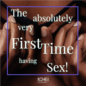 Sex for the first time. What do you need to know? 👀