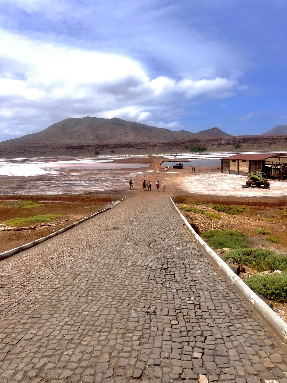 Salt Water Lake Sal Cape Verde, Copy Rights @JasmineJaedsJournals