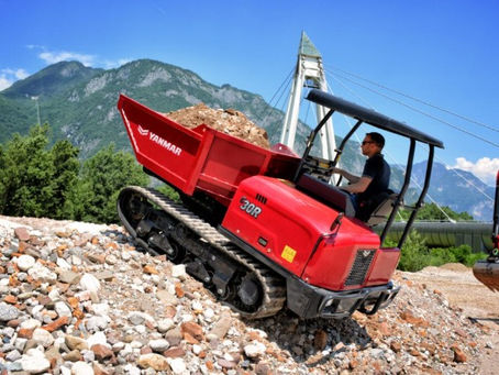 ARRIVEE  YANMAR DUMPER A CHENILLE