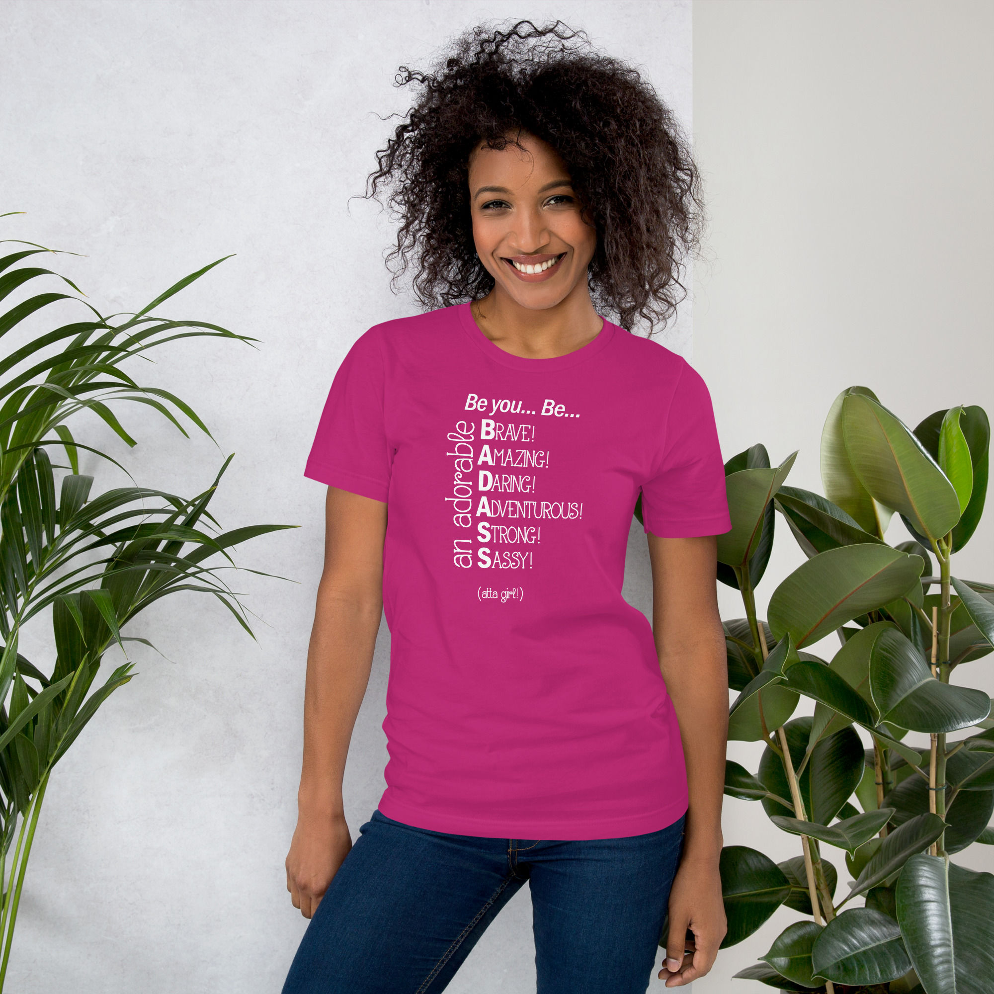 Be An Adorable Badass Acronym Unisex t-shirt