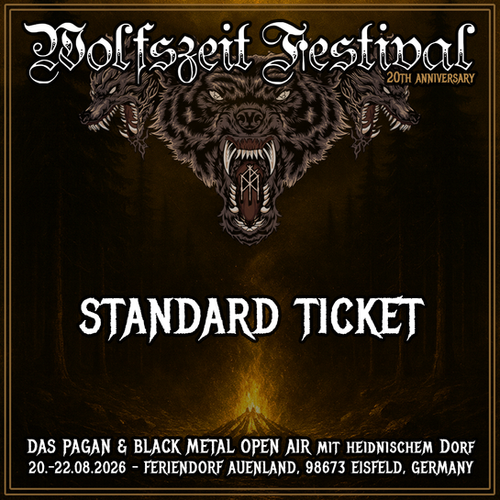 Wolfszeit Festival 2026 - Standard Ticket (inkl. 10% VVK-Gebühr