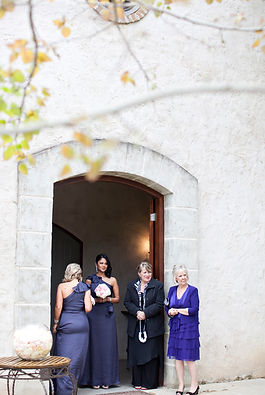 wedding ceremony at Stones
