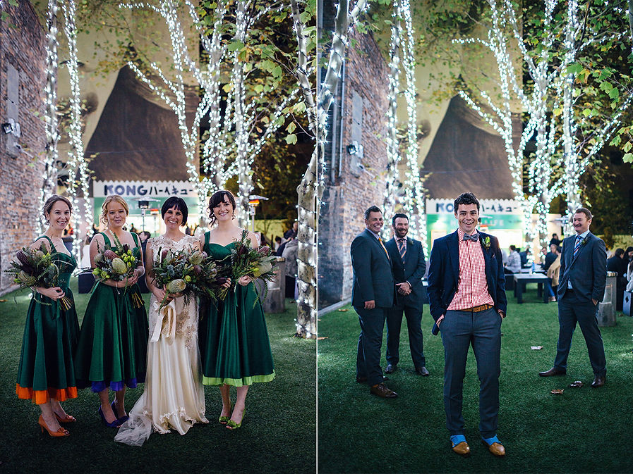 Wedding photos in Melbourne city