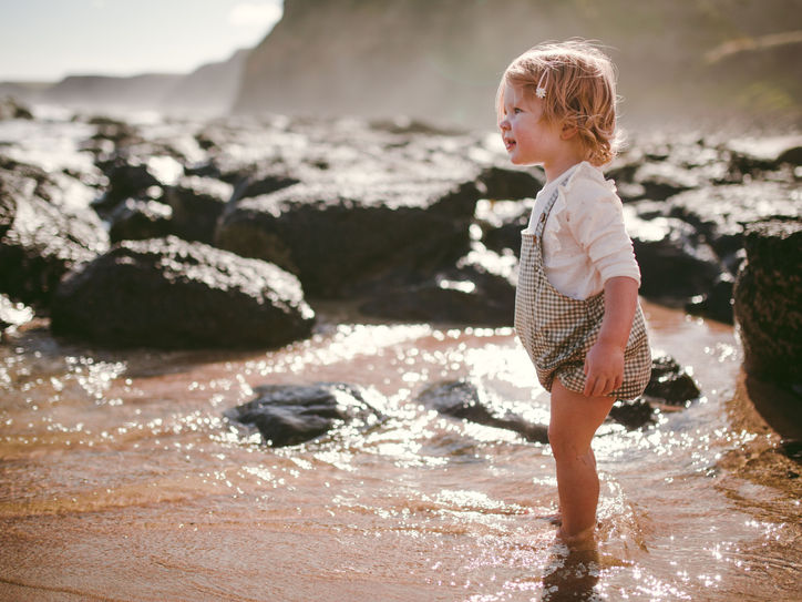 natural family photos by the sea on Mornington Peninsula