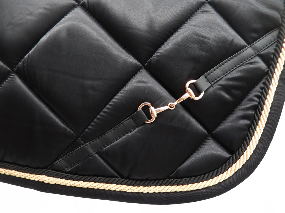 Classic Black Horse Saddle Pad
