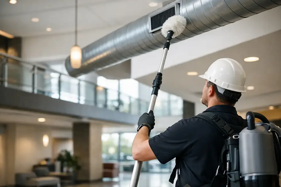 High Dusting Cleaning Services for Safer Facilities