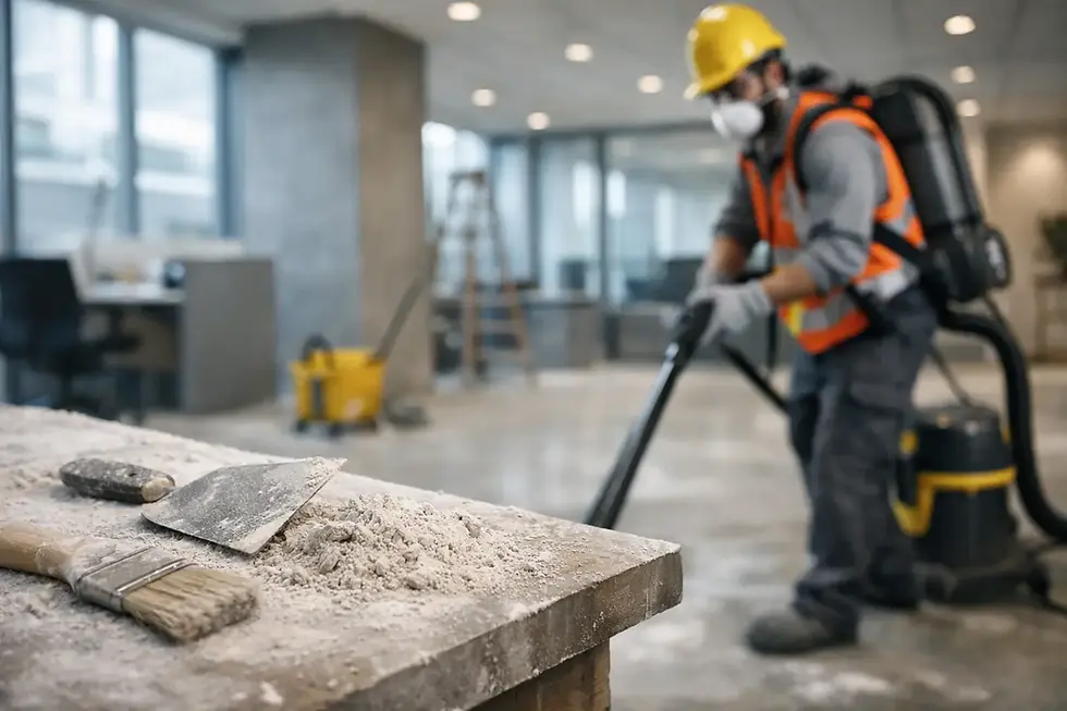 How to Remove Construction Dust From Commercial Spaces