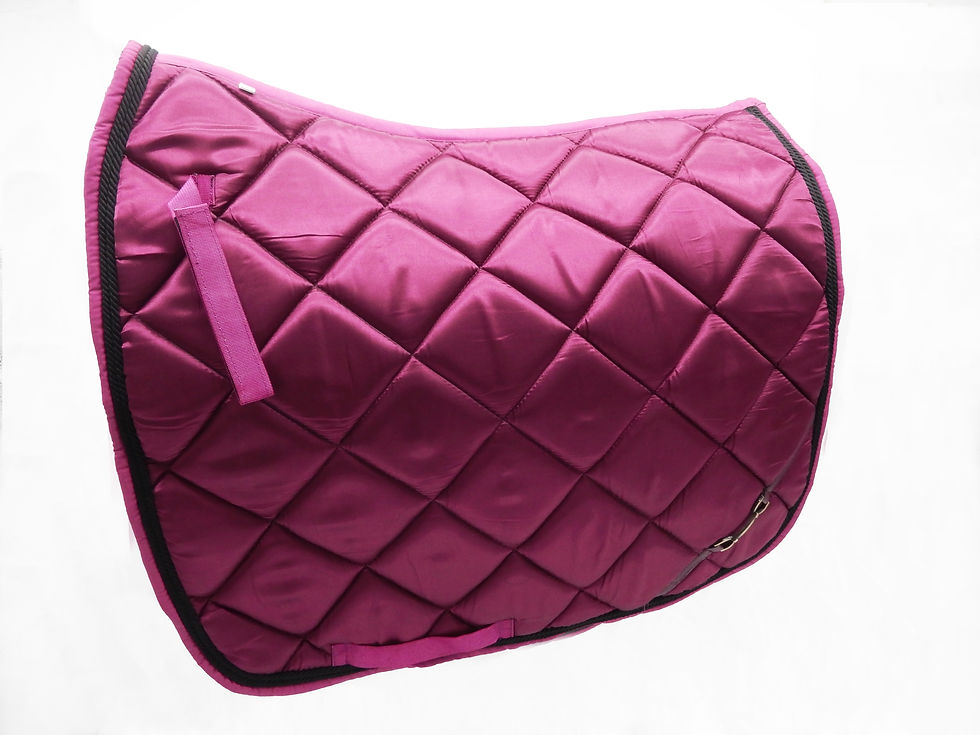 Purple Saddle Pads