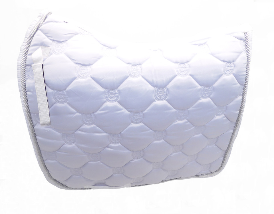 Classic White Horse Saddle Pads