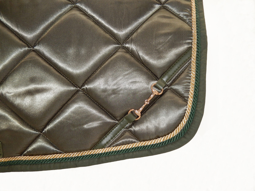 Green Horse Saddle Pad