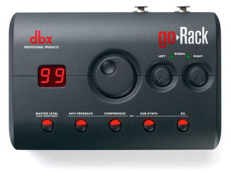 Dbx lanza el procesador de altavoces portátil goRack