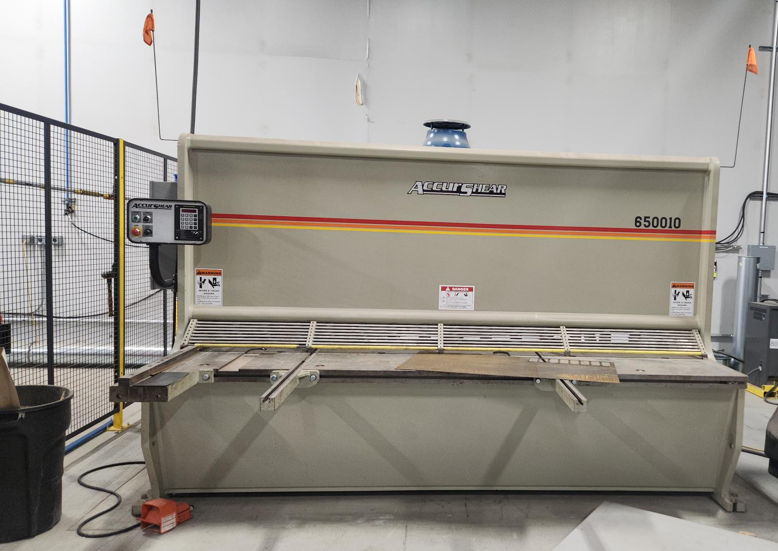 2022 AccurShear 650010, 1/2" x 10' Hyd. Shear