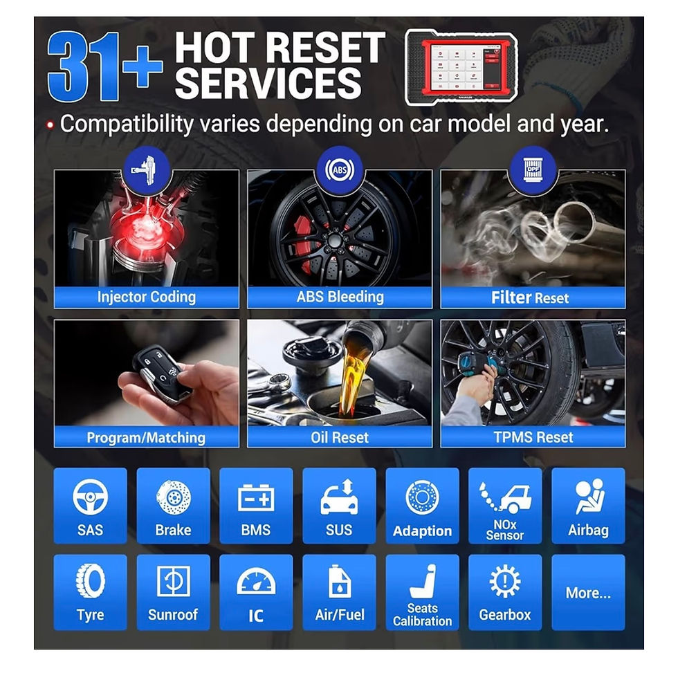 Thumbnail: KINGBOLEN K7 OBD2 Scanner Bluetooth 2026 Bidirectional Scan Tool 