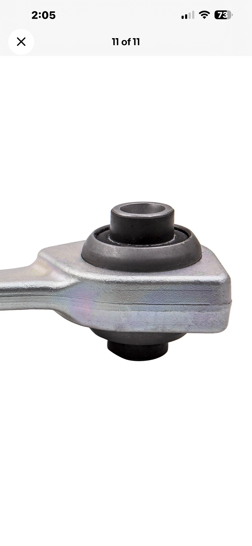 Thumbnail: 2Pcs Front Lower Rearward Control Arm Mercedes-Benz Airmatic S550 S600 S63 S65