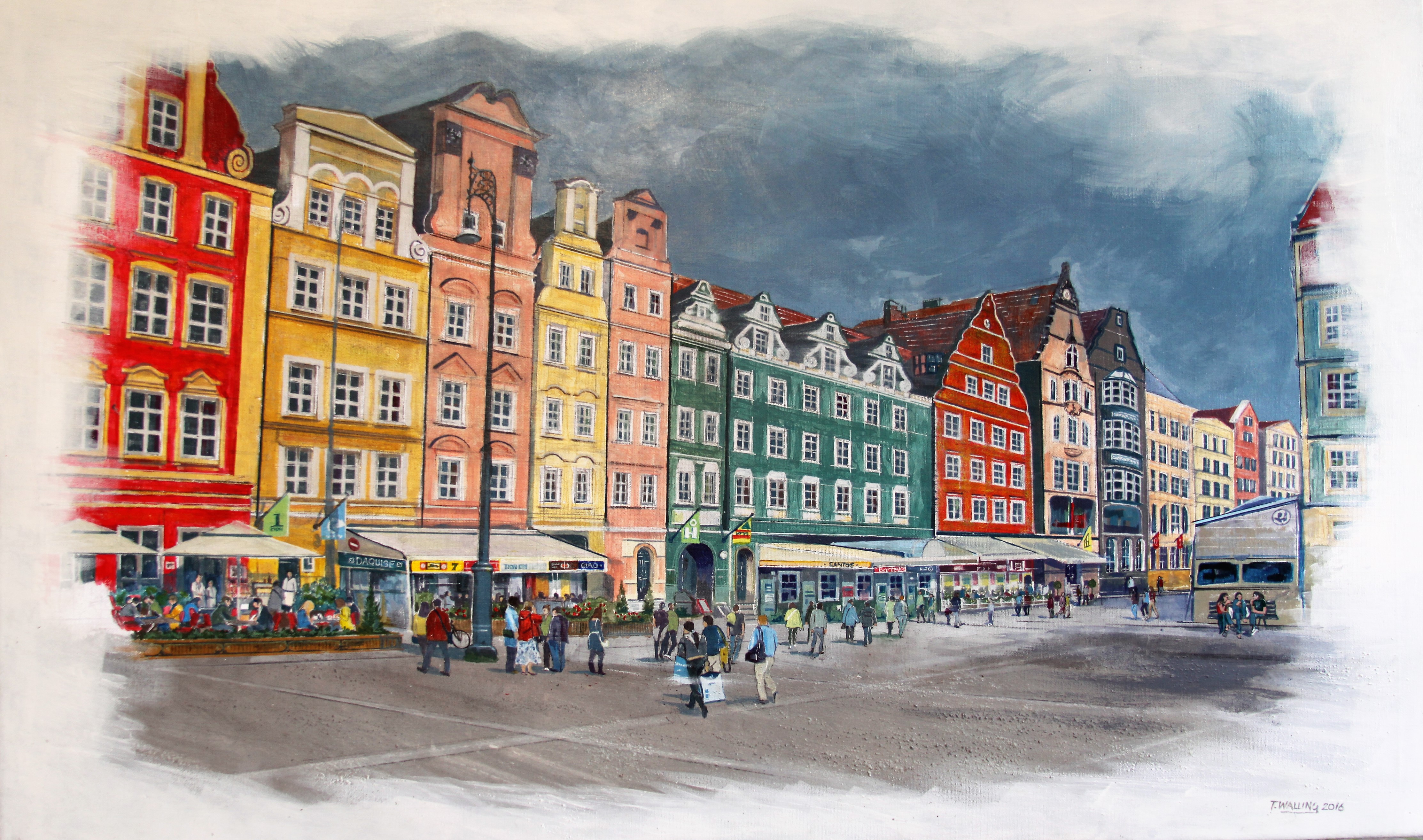 The Square at Wroclaw, Poland