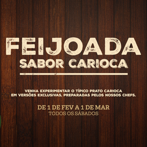 Temporada de Feijoada Carioca retorna ao VillageMall